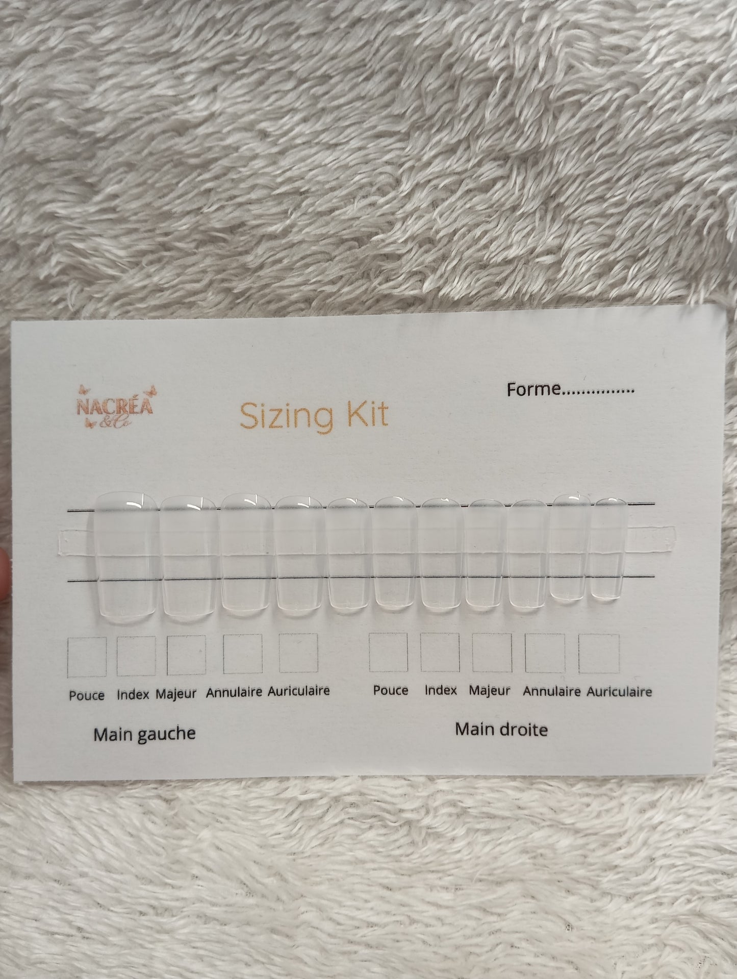 Sizing Kit — Nacréa & Co