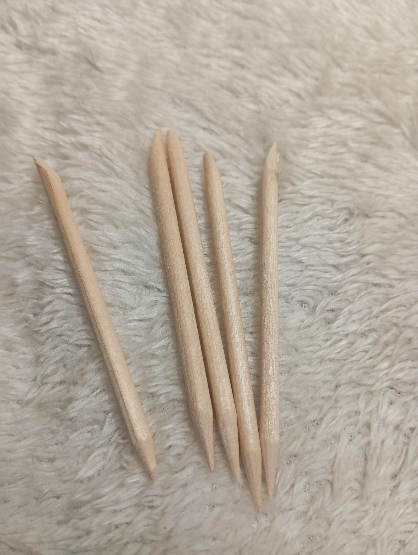 Mini Bâtonnets Repousse-Cuticules — Lot de 5 — Nacréa & Co