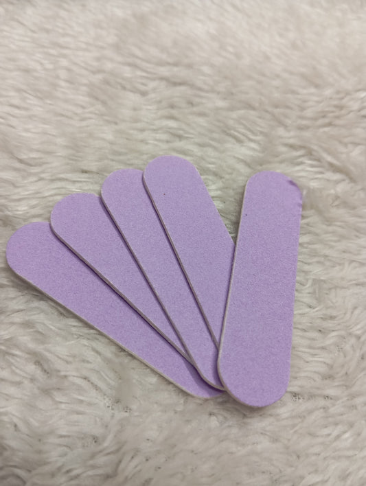 Mini Limes à Ongles — Lot de 5 — Nacréa & Co