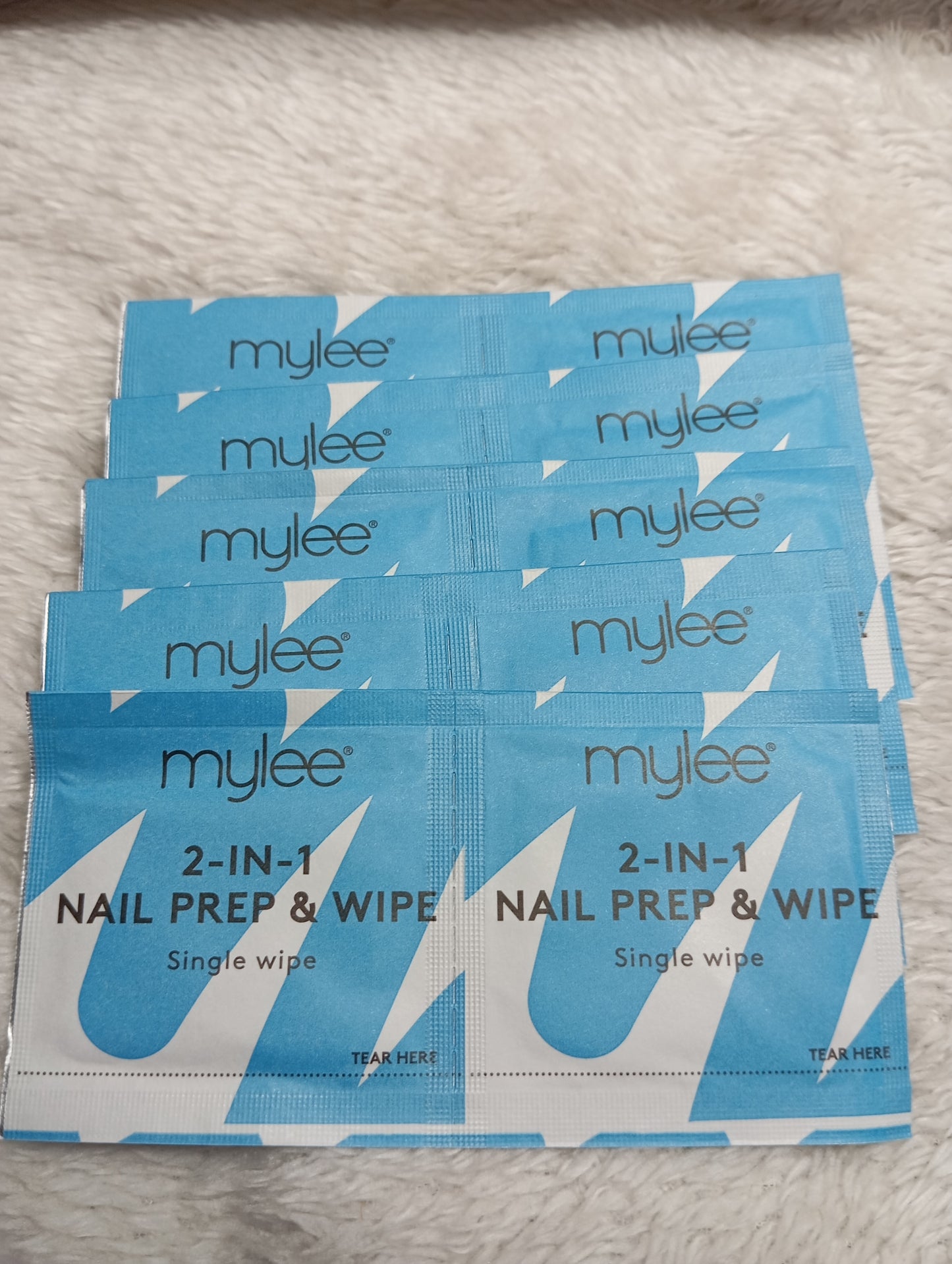 Lingettes Nail Prep 2-en-1 — Lot de 5 — Nacréa & Co